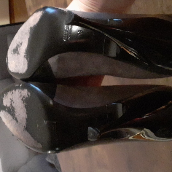 MIU MIU Colorblock Pattern high heel leather pumps - Picture 8 of 11